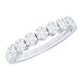 Certified Diamond Cluster Anniversary Ring