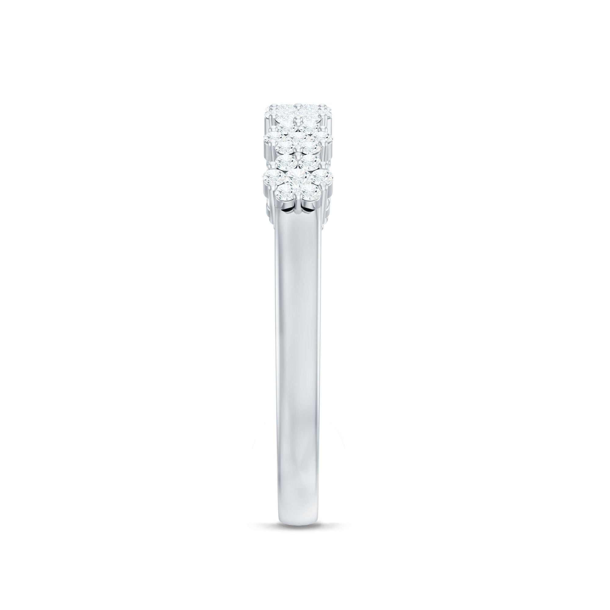 Certified Diamond Cluster Anniversary Ring