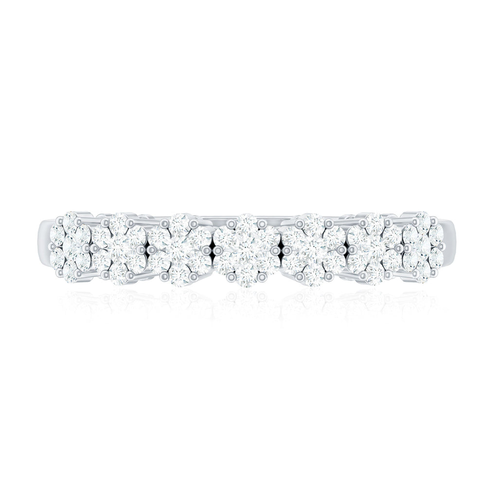 Certified Diamond Cluster Anniversary Ring