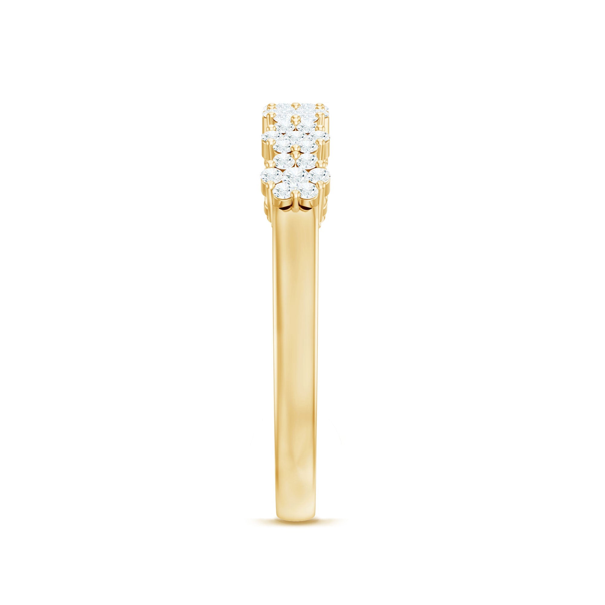 Certified Diamond Cluster Anniversary Ring