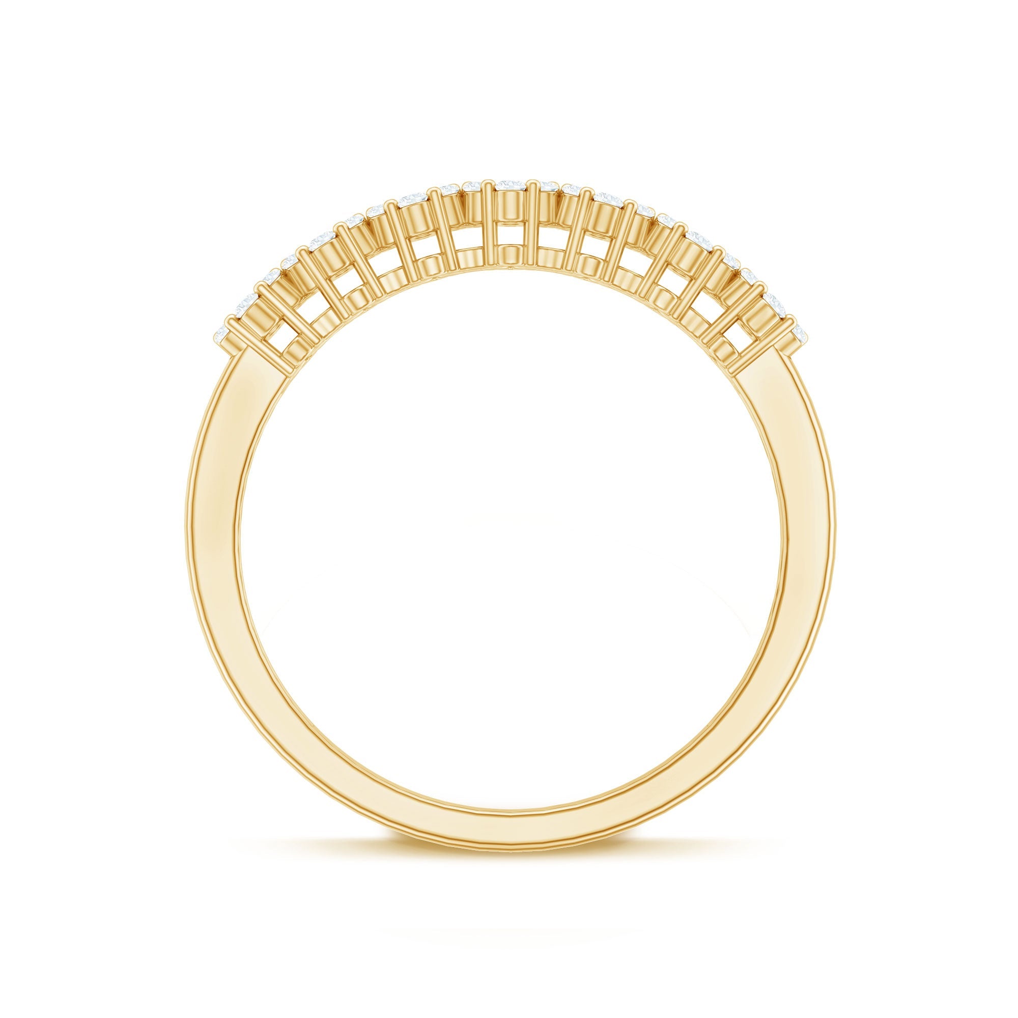 Certified Diamond Cluster Anniversary Ring