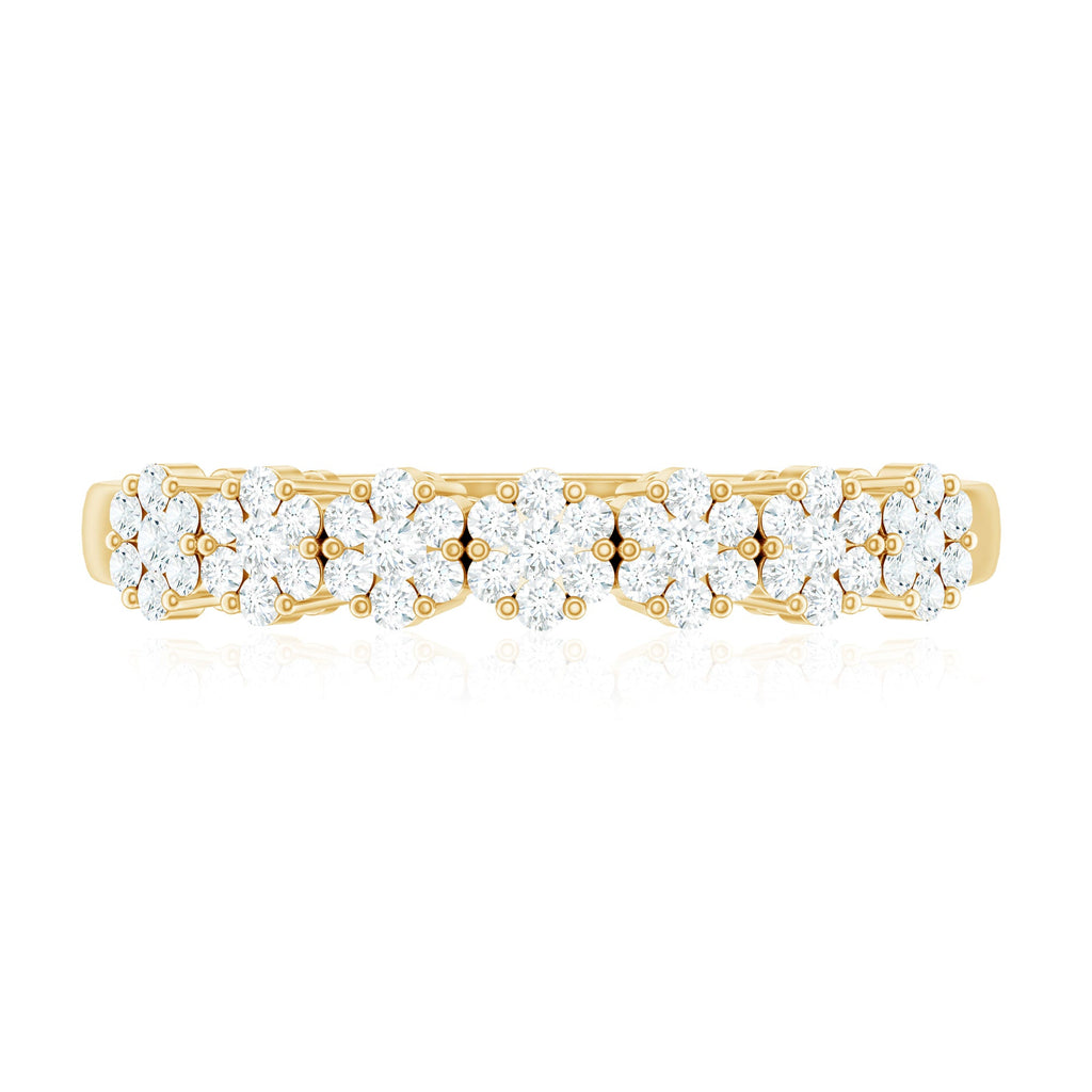 Certified Diamond Cluster Anniversary Ring