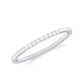 Minimalist Diamond Stackable Ring for Women
