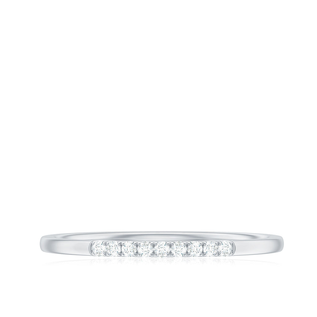 Minimalist Diamond Stackable Ring for Women