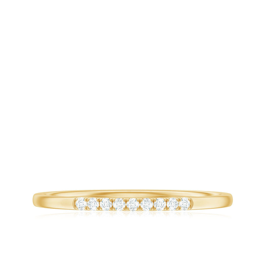 Minimalist Diamond Stackable Ring for Women