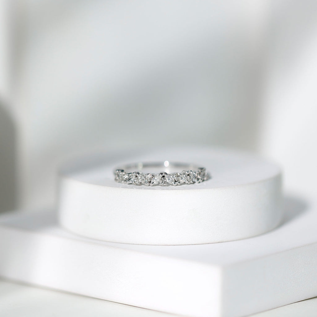 Certified Diamond Stackable Band Ring