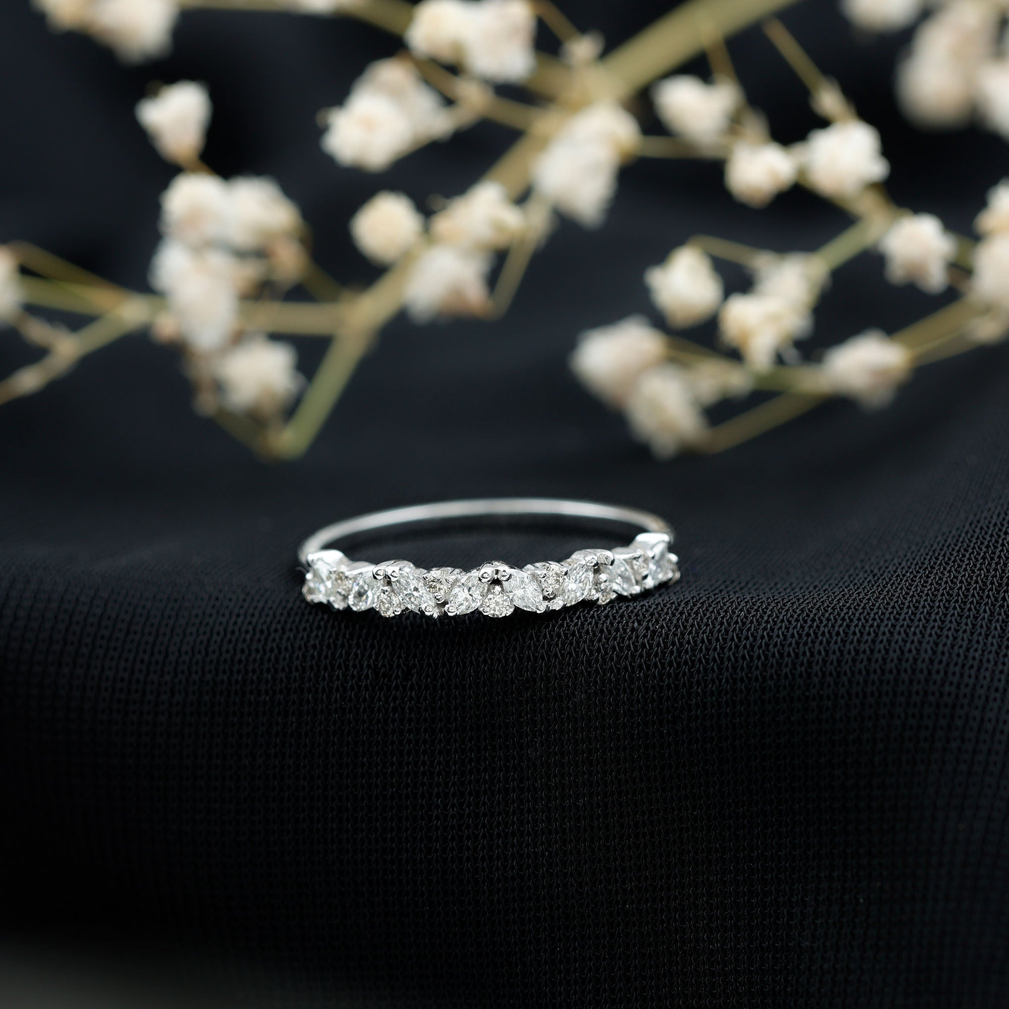 Certified Diamond Stackable Band Ring