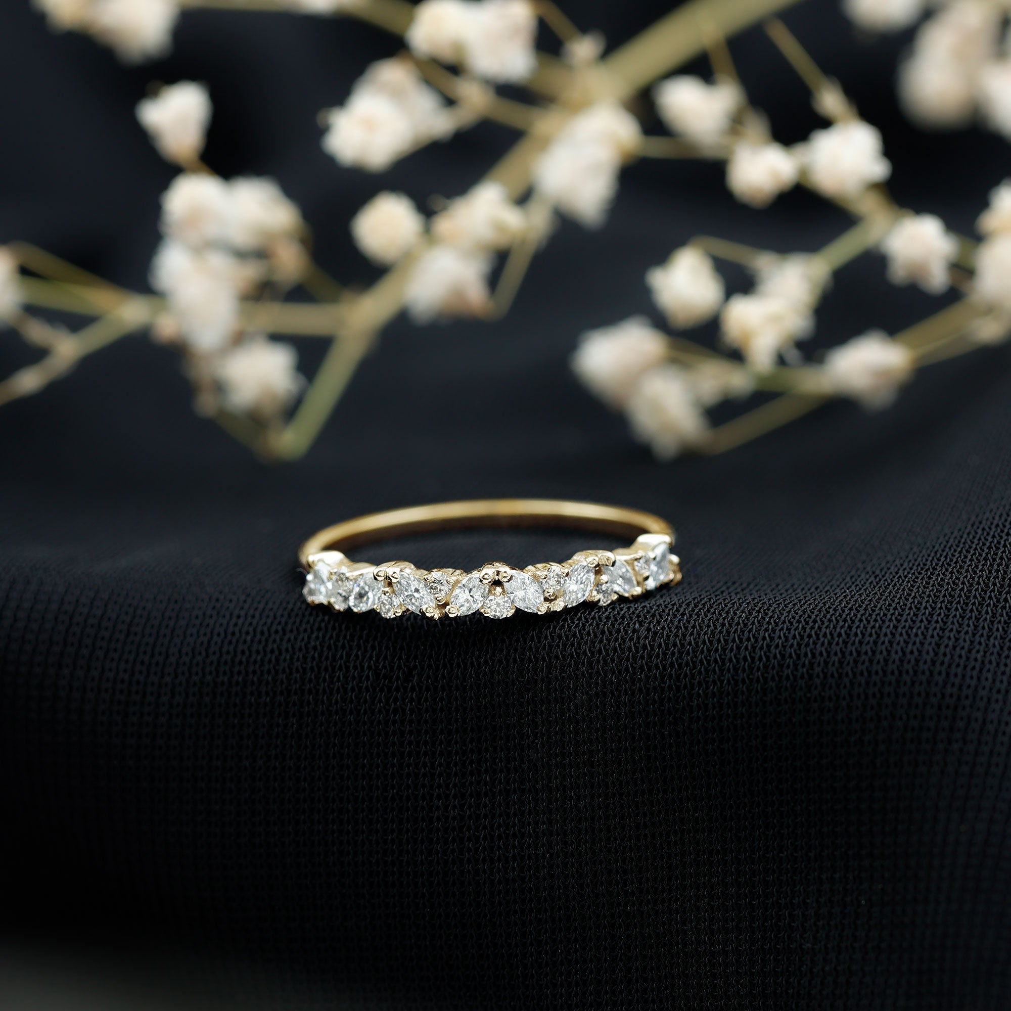 Certified Diamond Stackable Band Ring