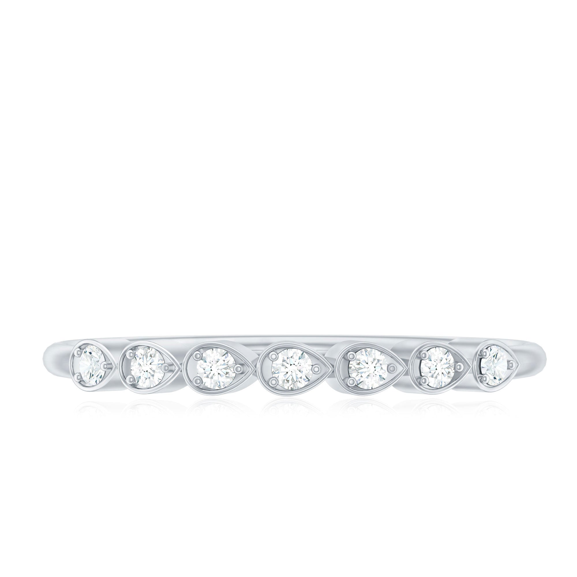 Certified Diamond Seven Stone Promise Ring