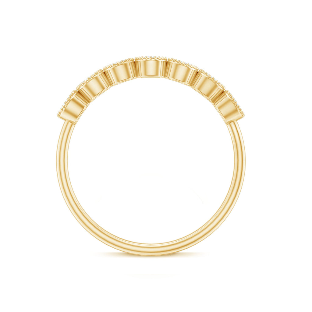 Certified Diamond Anniversary Band in Bezel Setting