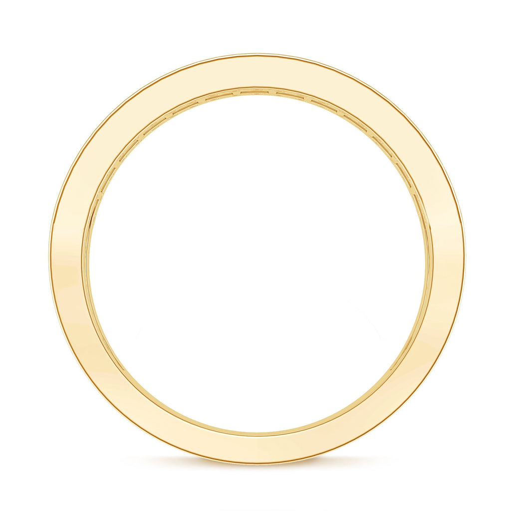 Moissanite 3 Row Eternity Band Ring for Women