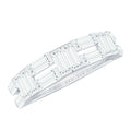 Bar Set Moissanite Baguette Wedding Band Ring