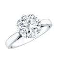 3 CT Cushion Moissanite Solitaire Engagement Ring