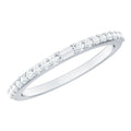Real Diamond Half Eternity Ring