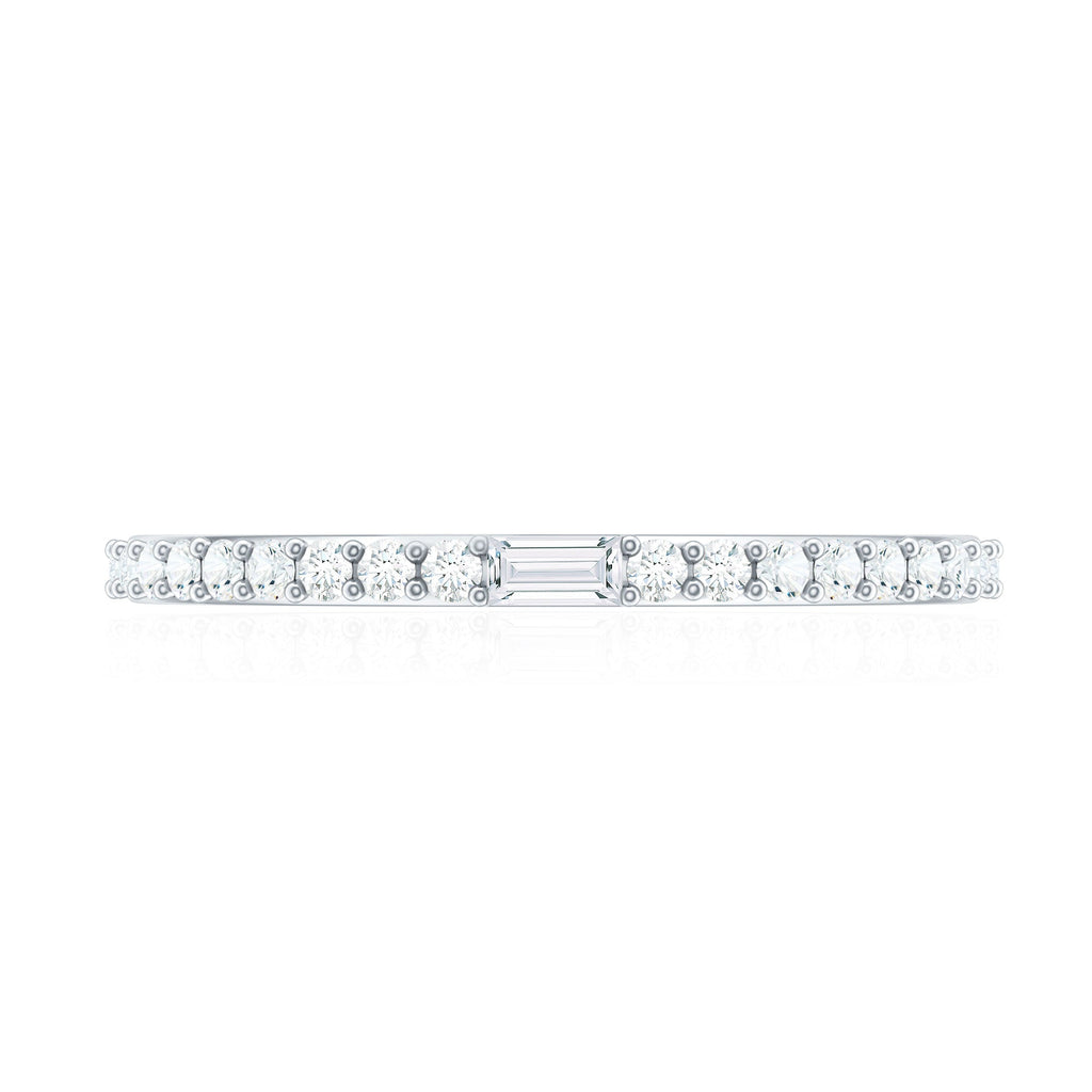 Real Diamond Half Eternity Ring