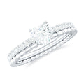 Heart Shape Moissanite Designer Engagement Ring for Women
