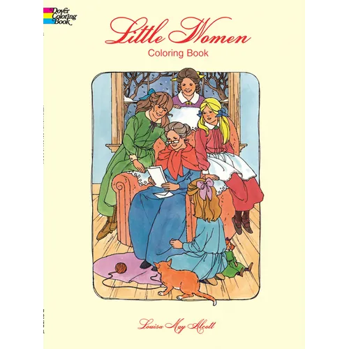 Little Women Coloring Book - Paperback