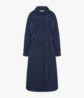 Recycled Nylon Trench | Navy