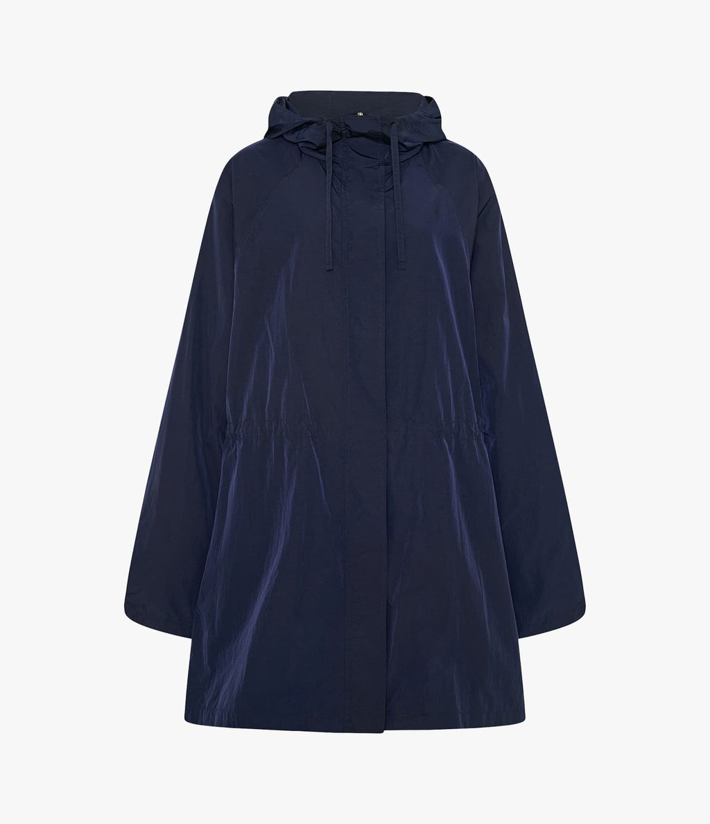 Recycled Nylon Anorak | Navy