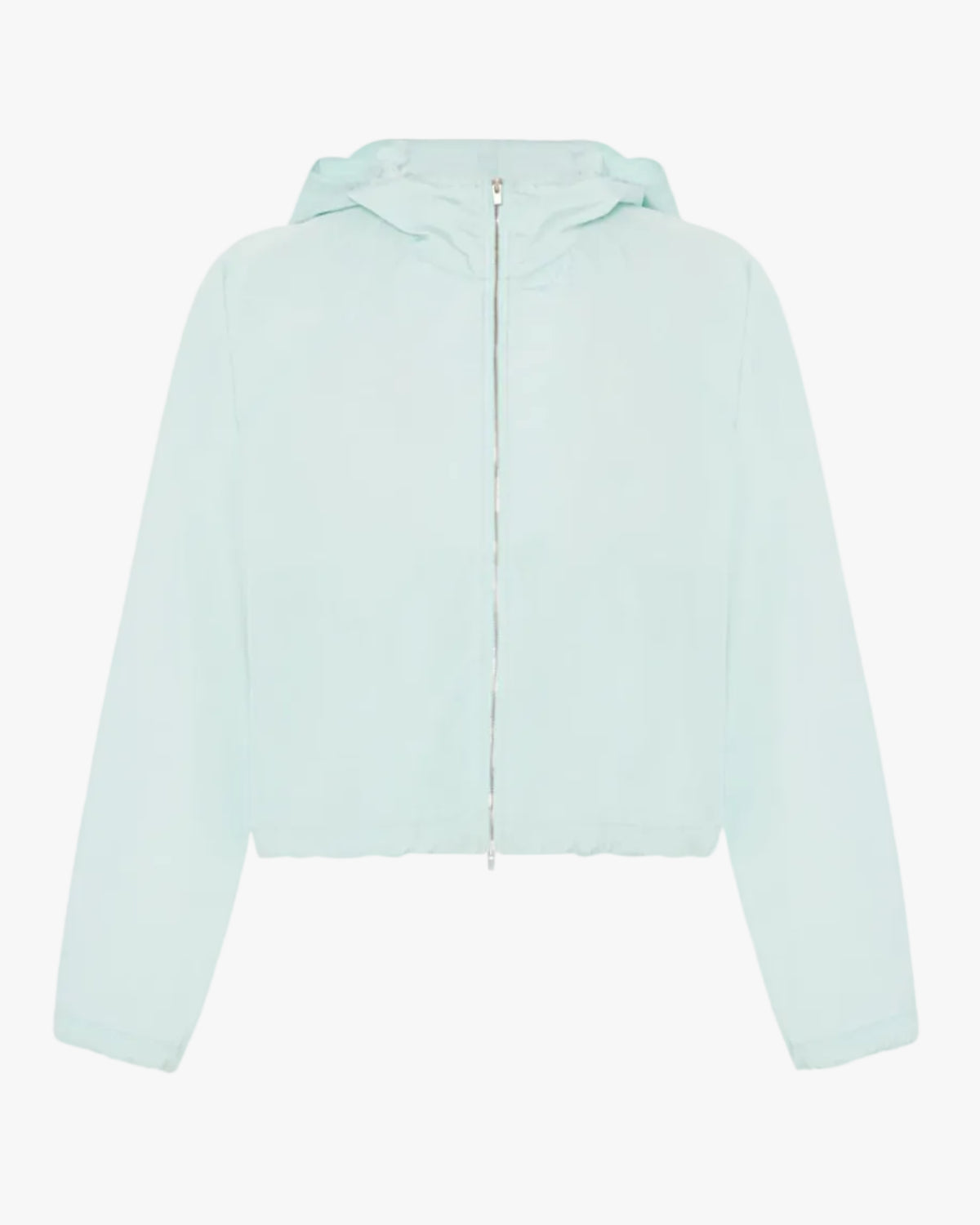 Recycled Nylon Short Blouson | Aquamarine