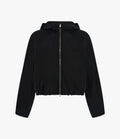 Recycled Nylon Short Blouson | Black