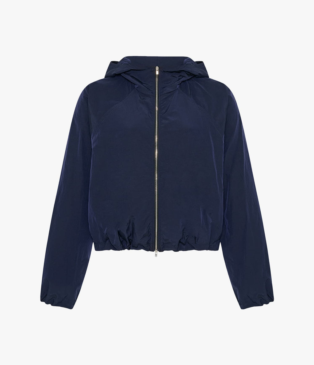 Recycled Nylon Short Blouson | Navy