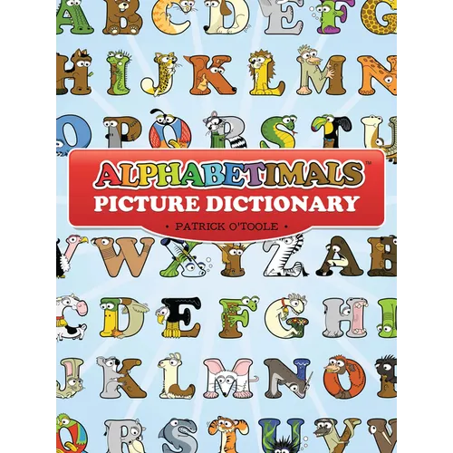 Alphabetimals Picture Dictionary Coloring Book - Paperback