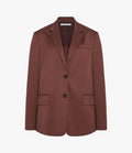 Wool Relaxed Blazer | Cinnamon