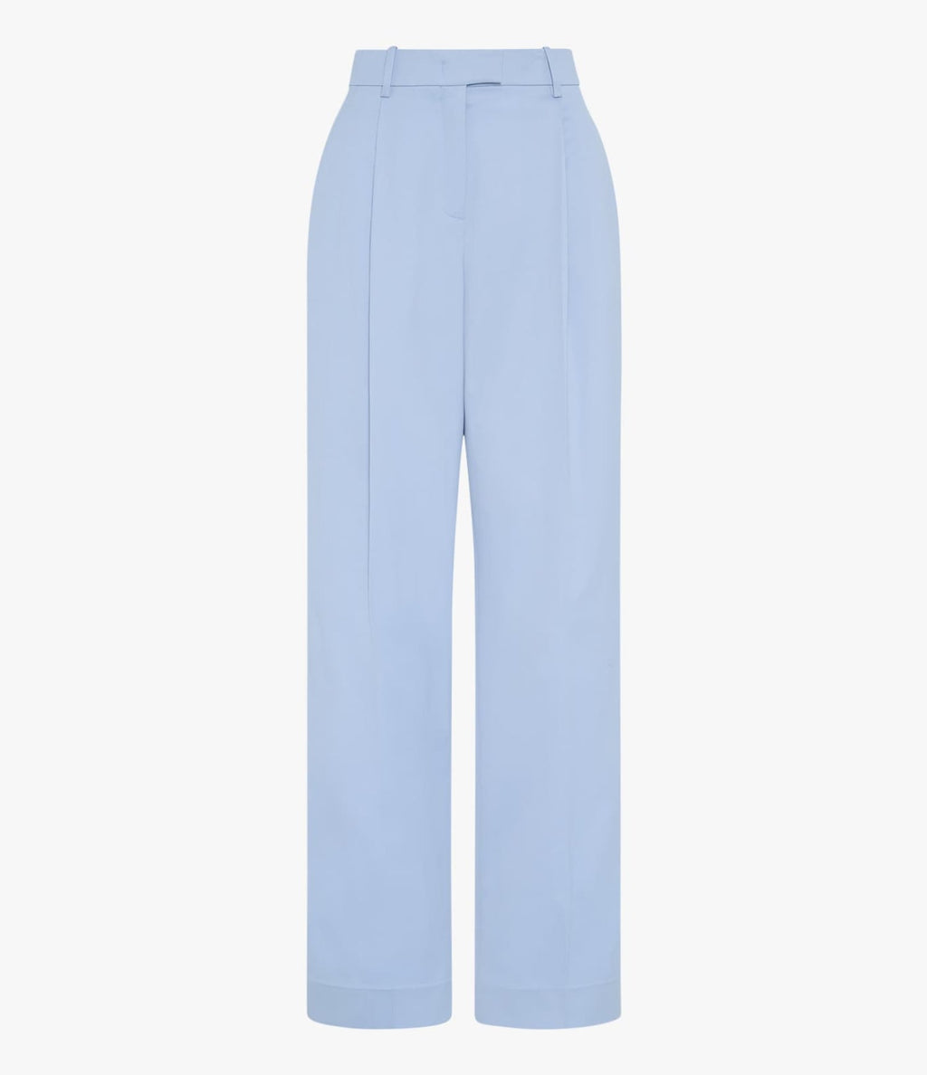 Relaxed Wide Leg Pant | Sky