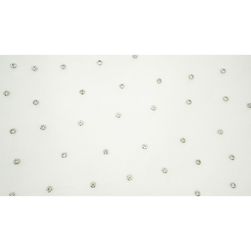 Stellar Rhinestone Stretch Mesh Fabric | Blue Moon Fabrics