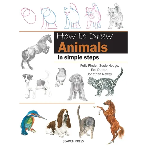 How to Draw Animals in Simple Steps - Paperback