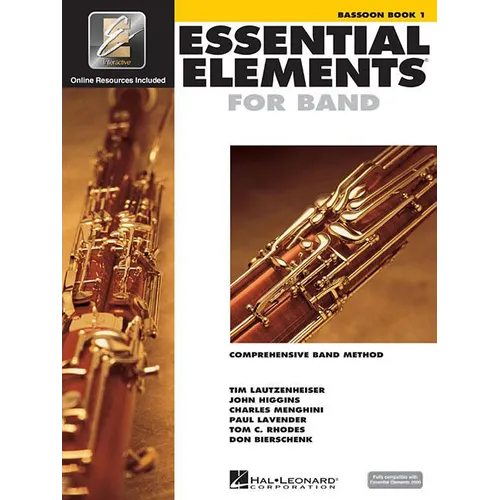 Essential Elements for Band - Bassoon Book 1 with Eei Book/Online Media [With CDROM] - Paperback