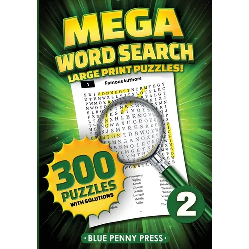 MEGA Word Search (Volume 2) - Paperback