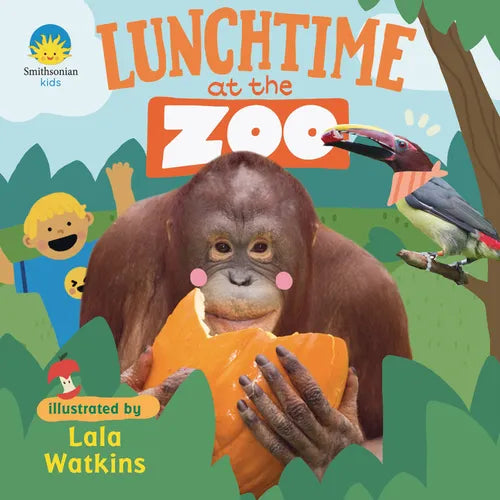 Lunchtime at the Zoo - Board Book