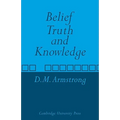 Belief, Truth and Knowledge - Paperback
