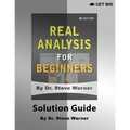 Real Analysis for Beginners - Solution Guide - Paperback