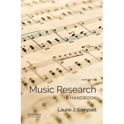 Music Research: A Handbook - Paperback