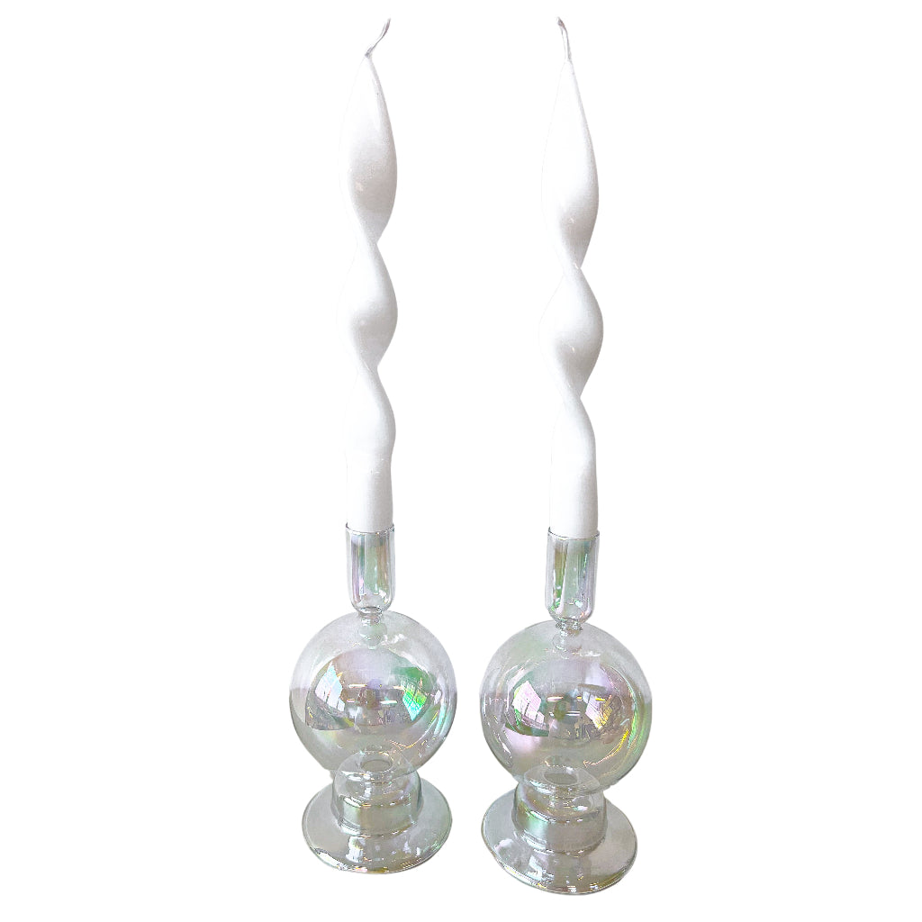 Rainbow Prism Bauble Candle Holder - Case of 12