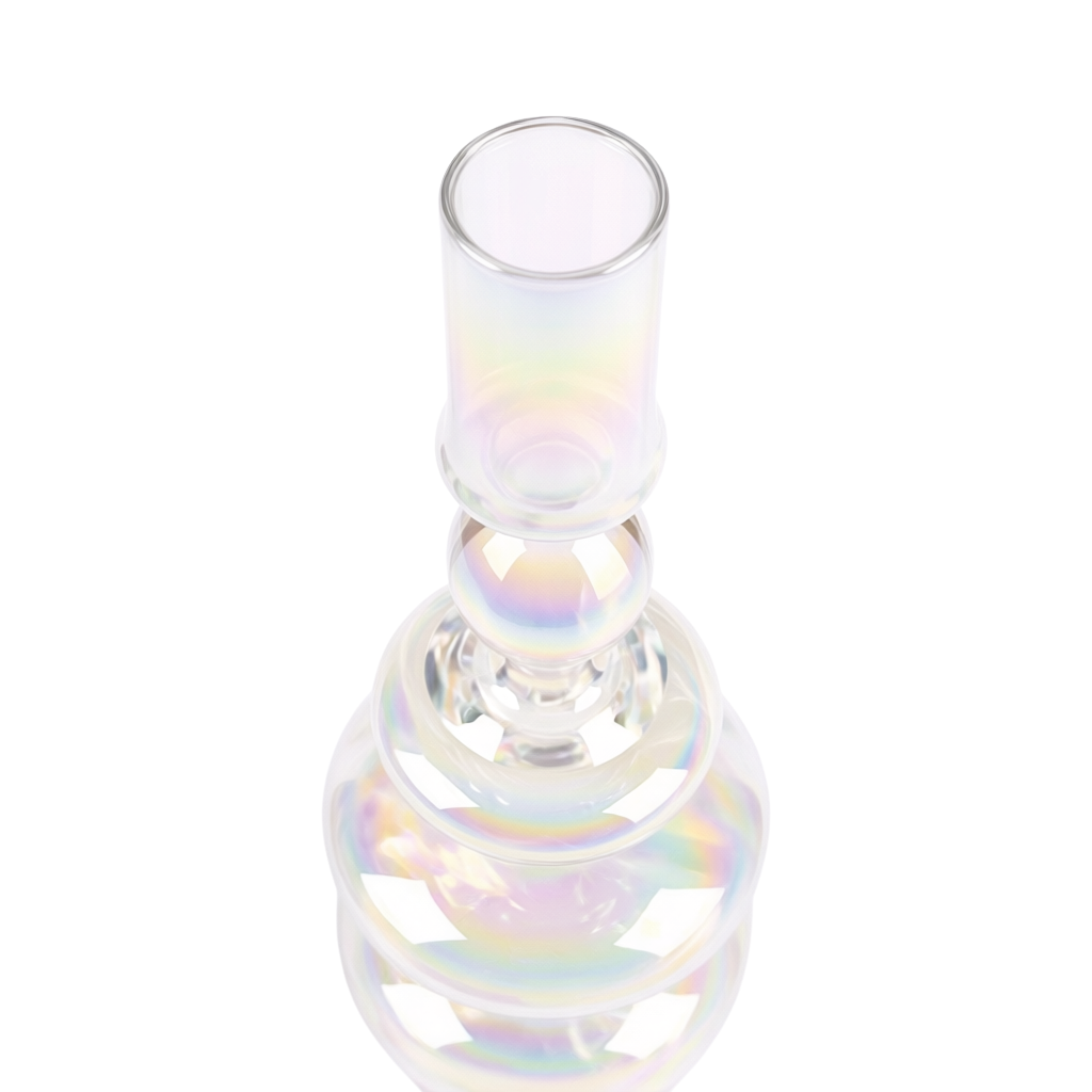 Rainbow Prism Candle Holder - Pair
