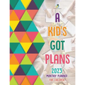 A Kid's Got Plans: 2023 Monthly Planner for Children - Paperback