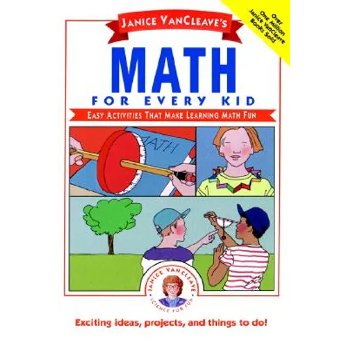 Janice Vancleave's Math for Every Kid: Easy Activities That Make Learning Math Fun - Hardcover
