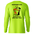 Remember Kids - Hi-Visibility UPF 50 Long Sleeve Sun Shirt