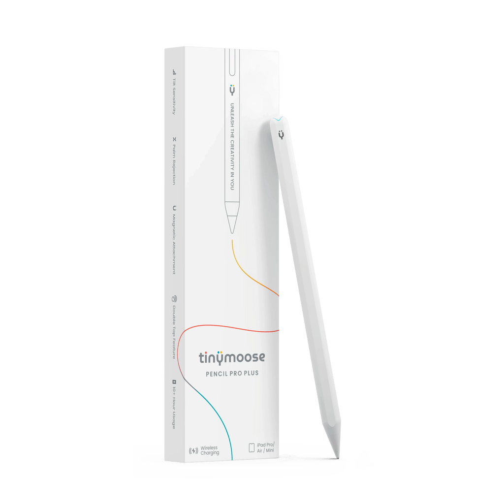 Pencil Pro Plus - iPad Pen with Wireless Charging – Alpine White