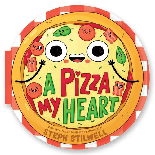 A Pizza My Heart (a Shaped Novelty Board Book for Toddlers) - Board Book