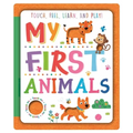 My First Animals: Felt Book - Board Book