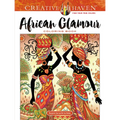Creative Haven African Glamour Coloring Book - Paperback