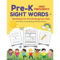 Pre-K Sight Words: A Pre-K Workbook For Kids Age 3-5 - Paperback