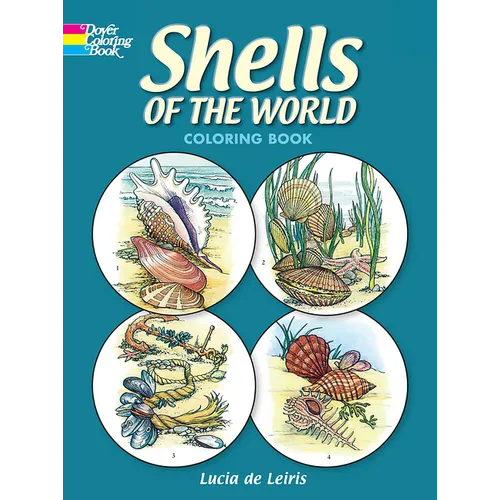 Shells of the World Coloring Book - Paperback