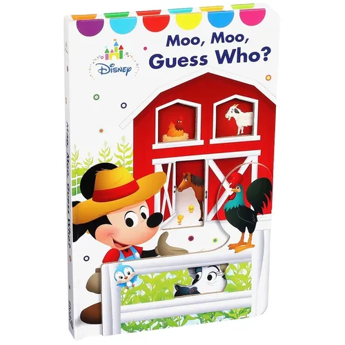 Disney Baby Moo, Moo, Guess Who? - Hardcover
