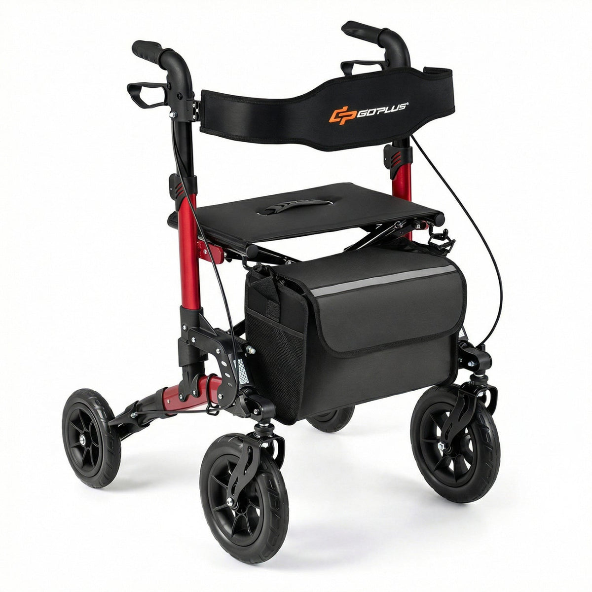 Rollator Walker for Seniors Folding Rolling Walker with Seat